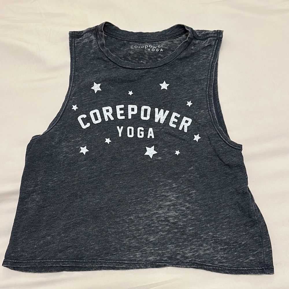 CorePower Yoga Navy Lightweight Tank Top